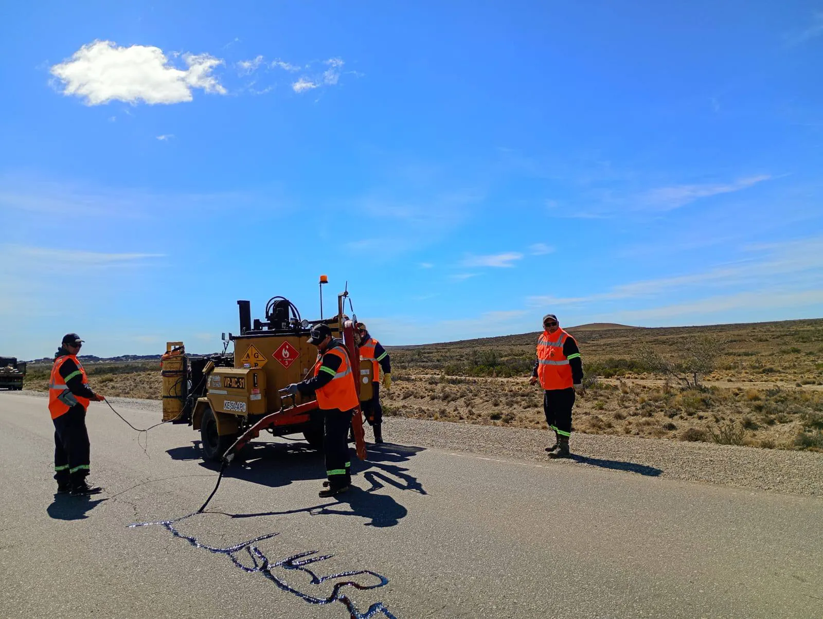 Vialidad Provincial de Santa Cruz intensifica trabajos en la Ruta ...