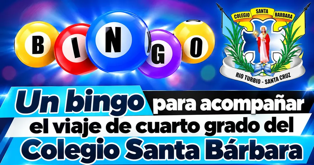 Bingo escolar del Colegio Santa Bárbara