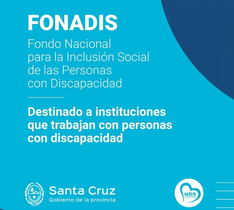  Santa Cruz adhiere al Fondo Nacional para la Inclusión Social de las Personas con Discapacidad – Actualidad – Patagonia Nexo